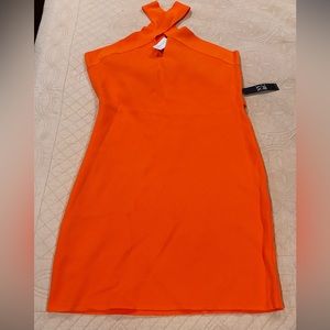 New York and Company Orange Dress